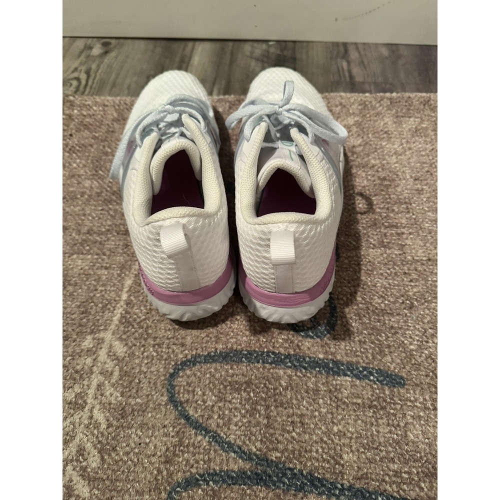 Nike Renew In Season TR 10 Training Sneakers Size 10 White Violet Shock Colorwa - Picture 4 of 5